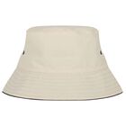 Boys Black & Beige Reversible Bucket Hat, 1, hi-res