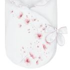 Baby Girls White & Pink Floral Nest, 1, hi-res