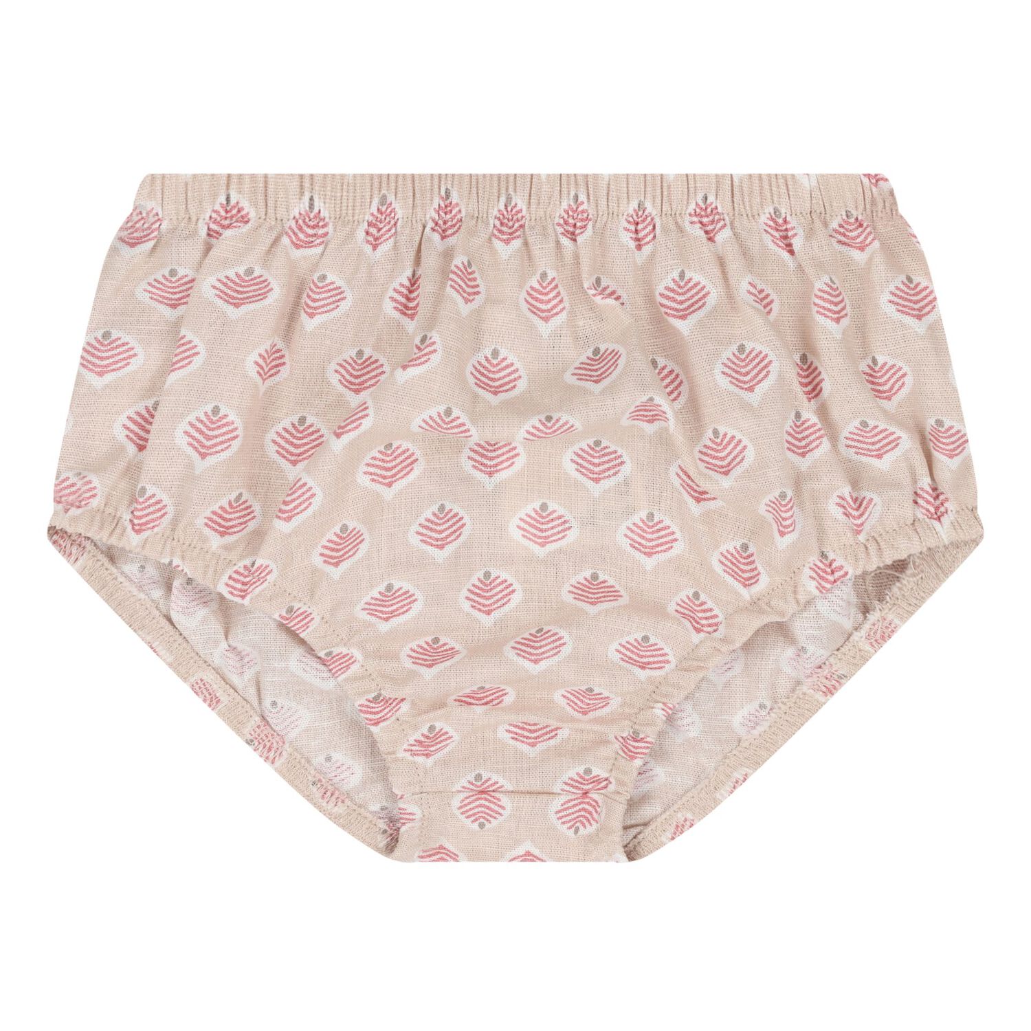 Baby Girls Beige Dress Set, 2, hi-res