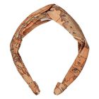 Girls Beige Geo Map Headband, 1, hi-res