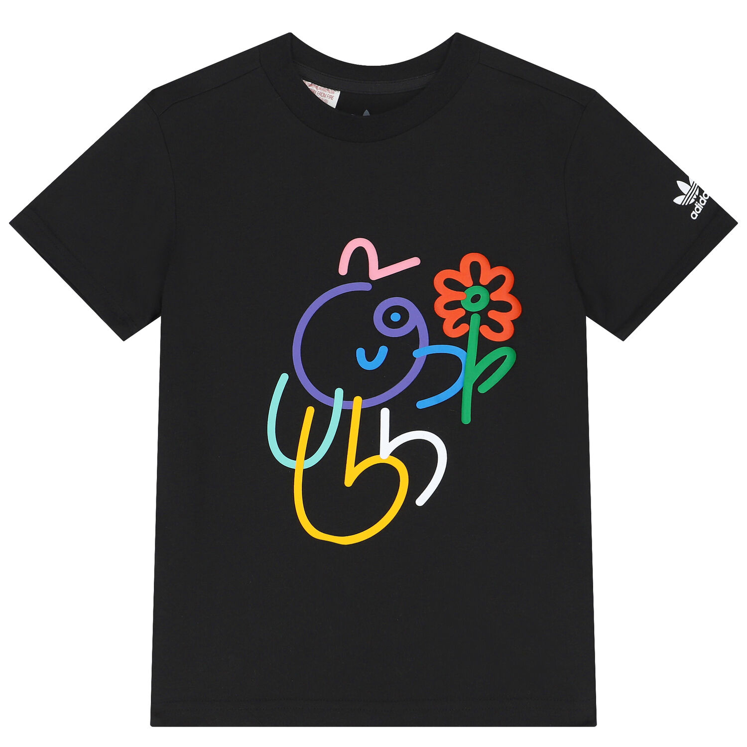 Black & Yellow Logo Shorts Set, 1, hi-res