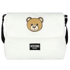 Ivory Teddy Bear Logo Baby Changing Bag, 1, hi-res