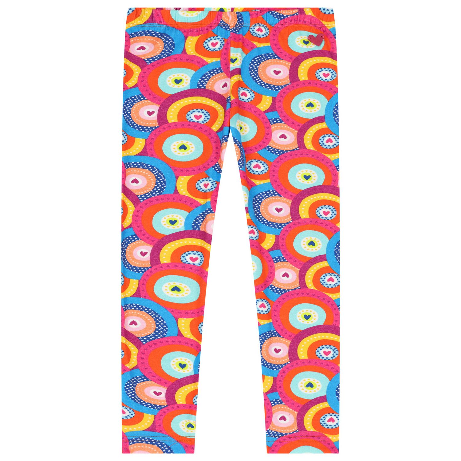 Girls Multi-Coloured Leggings, 1, hi-res image number null