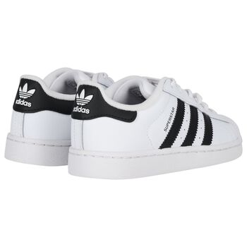 White Superstar Trainers