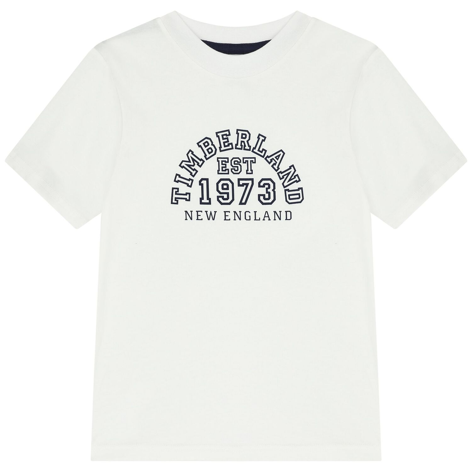 Boys White & Beige Logo T-Shirts ( 2-Pack ), 1, hi-res