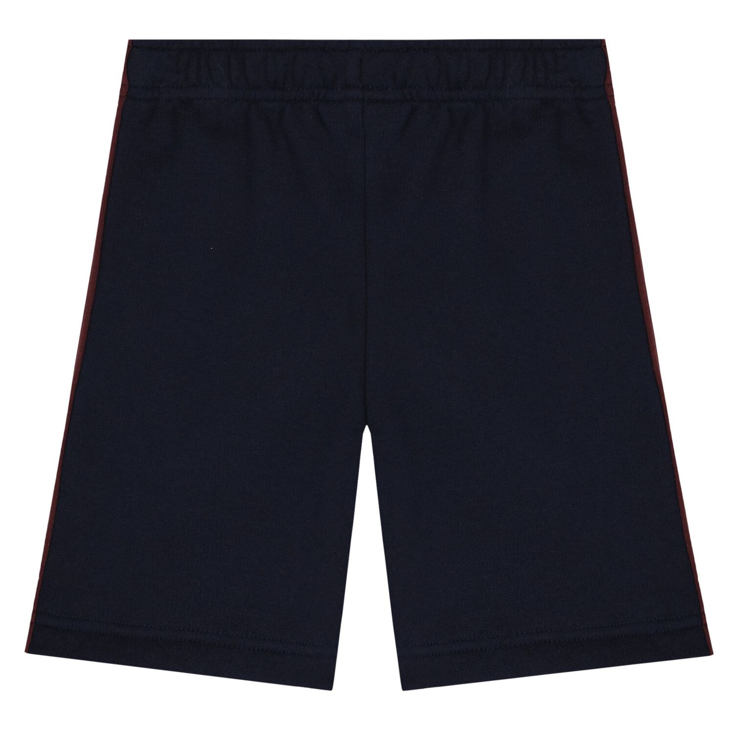 Boys Navy Blue Logo Shorts, 1, hi-res image number null