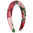 Girls Pink Floral Headband, 1, hi-res