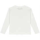 Boys Ivory Long Sleeve Top, 1, hi-res
