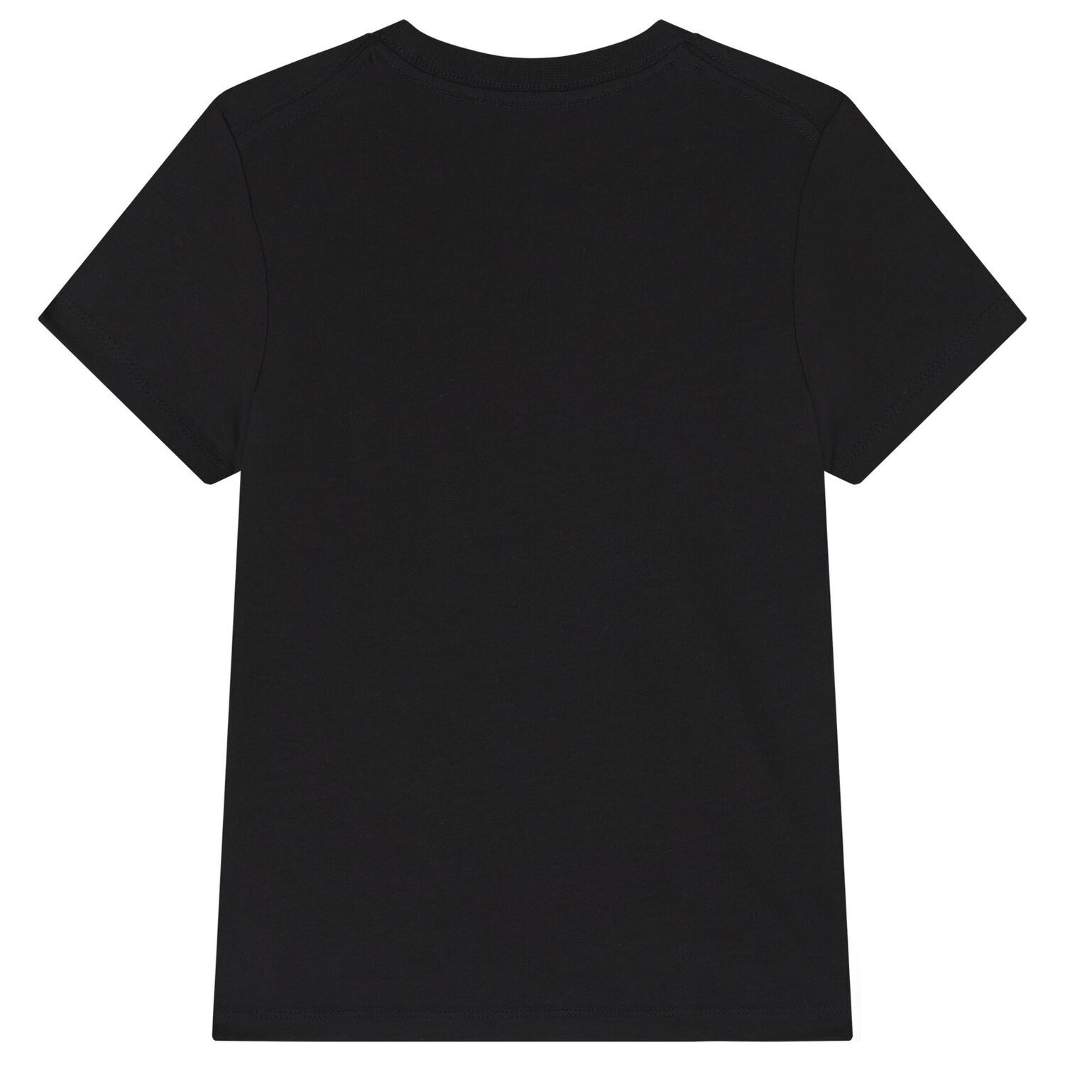 Boys Black Logo T-Shirt, 2, hi-res image number null
