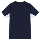 Boys Navy Logo T-Shirt, 1, hi-res