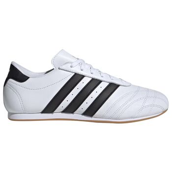 White & Black Logo Taekwondo Lace Trainers