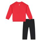 Younger Boys Red & Black Disney Tracksuit, 1, hi-res