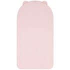 Baby Girls Pink & White Pima Cotton Logo Nest, 1, hi-res