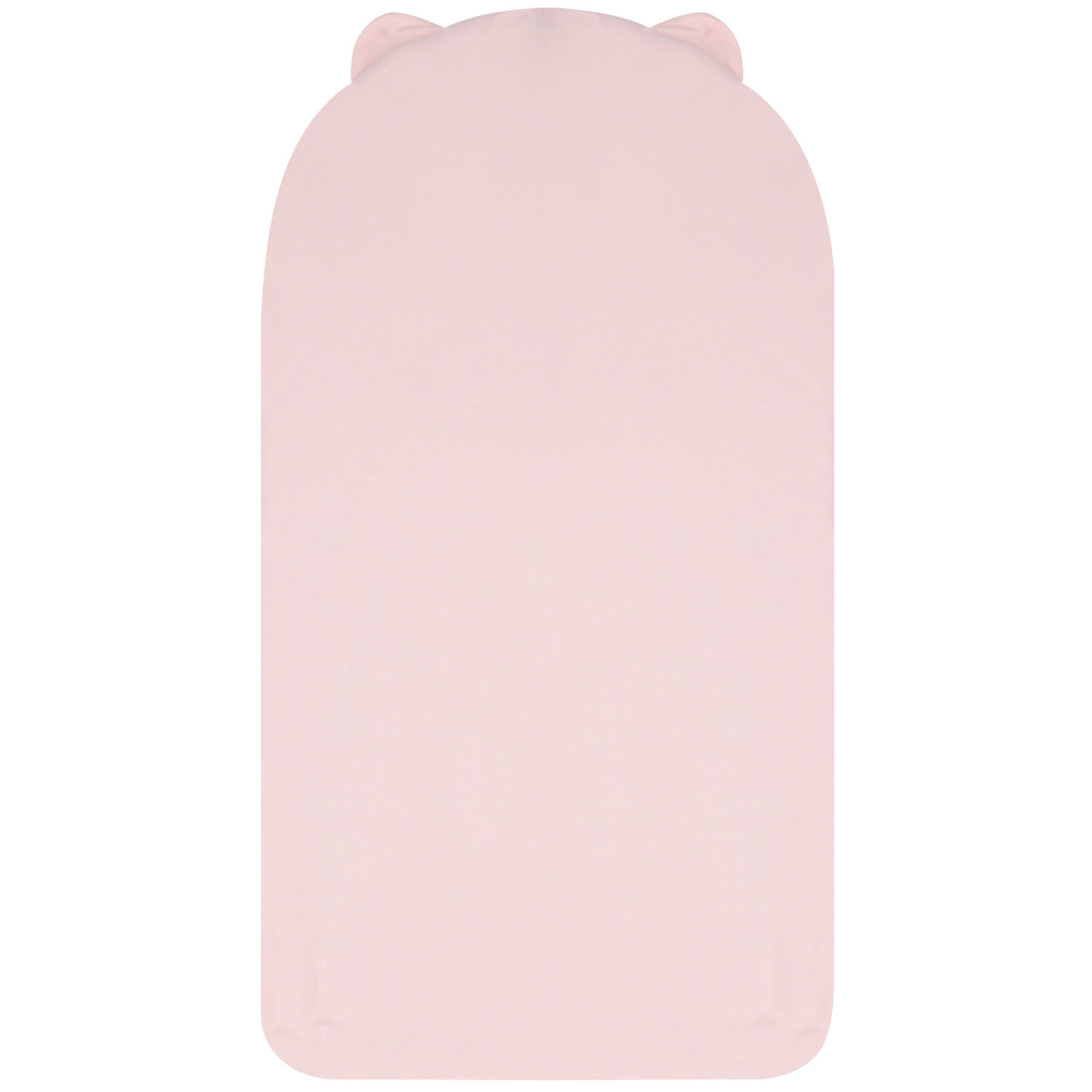 Baby Girls Pink & White Pima Cotton Logo Nest, 1, hi-res