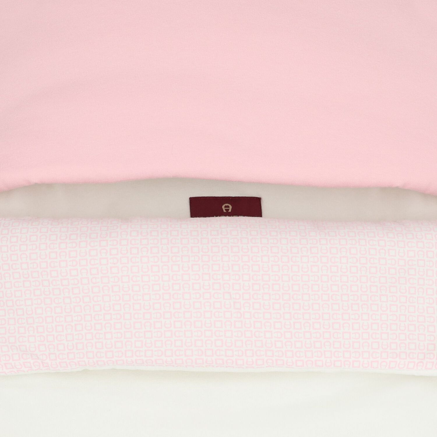 Baby Girls Pink & Ivory Teddy Bear Logo Baby Nest, 3, hi-res