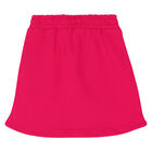 Girls Pink Logo Skirt, 1, hi-res