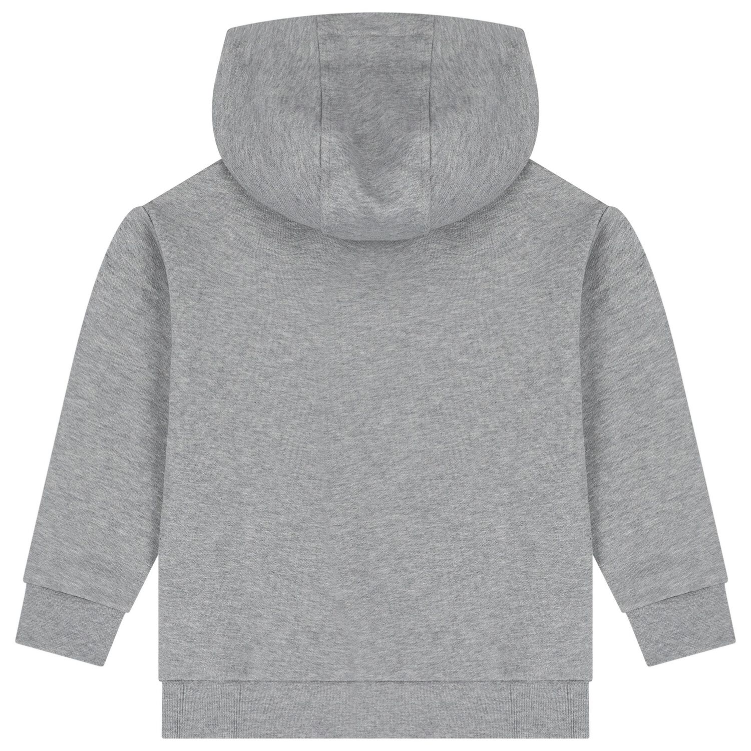 Grey & Burgundy Logo Hooded Top, 1, hi-res