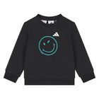 Younger Black Smiley Logo Tracksuit, 1, hi-res