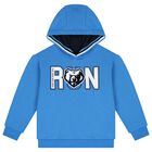 Boys Blue & Navy Blue Tracksuits, 2, hi-res