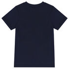 Boys Navy Logo T-Shirt, 1, hi-res