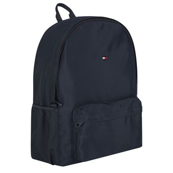 Navy Blue Logo Backpack