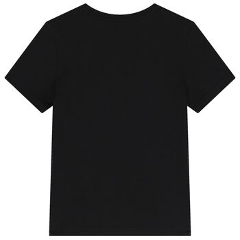 Boys Black Logo T-Shirt