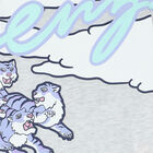 Younger Boys Grey Logo T-Shirt, 1, hi-res