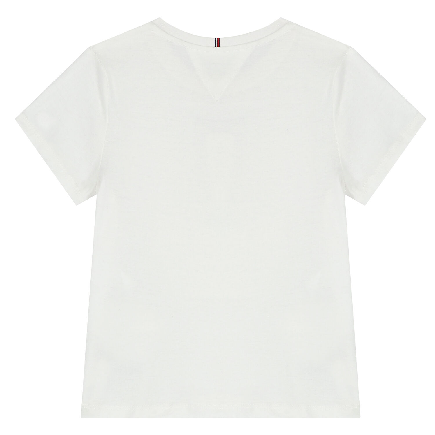 Girls White Logo T-Shirt, 1, hi-res