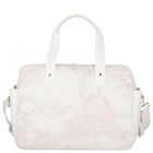 White & Pink Geo Map Baby Changing Bag, 2, hi-res