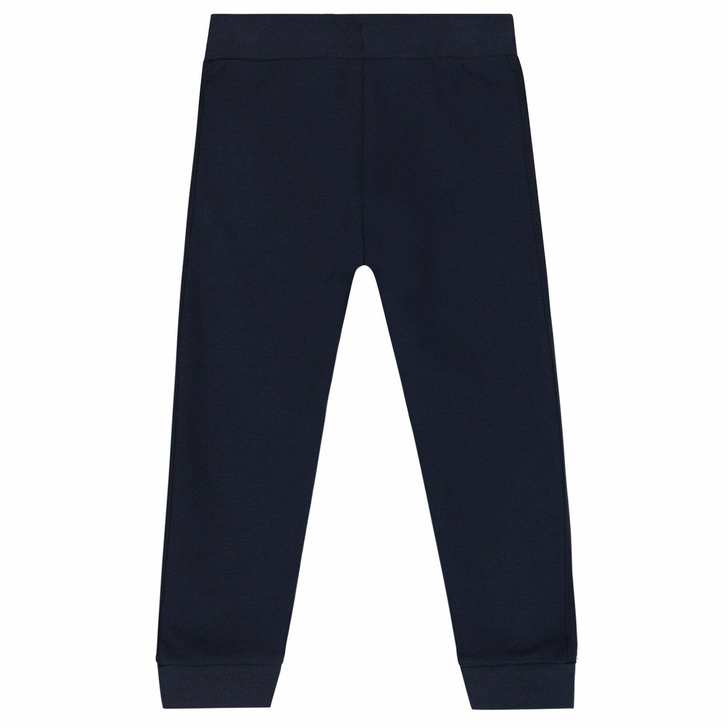 Younger Boys Navy Blue Logo Joggers, 3, hi-res