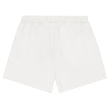 Girls White Shorts