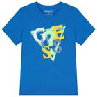 Boys Blue Logo T-Shirt, 2, hi-res