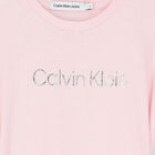 Girls Pink Logo Dress, 3, hi-res