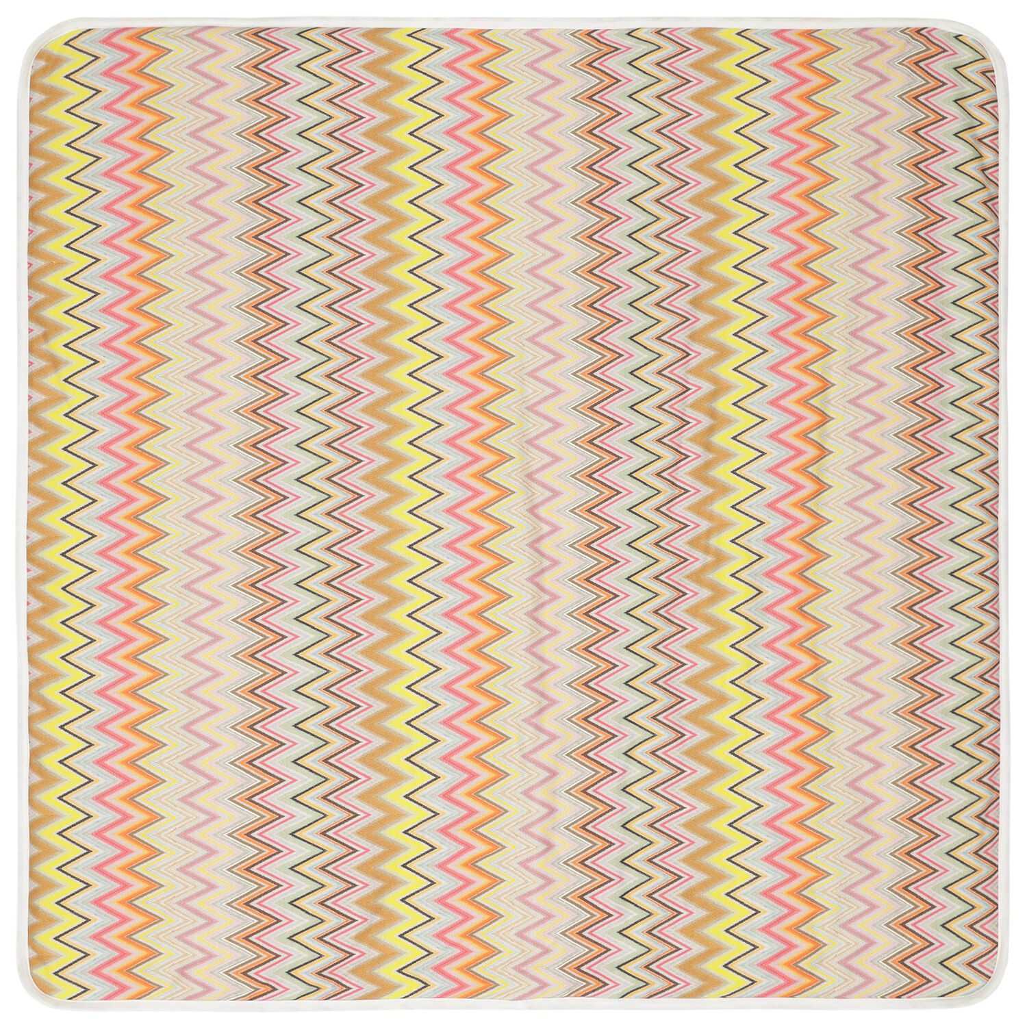 Baby Girls Pink, Yellow & Beige Blanket, 1, hi-res image number null