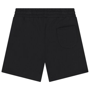 Black Logo Shorts