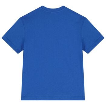 Boys Blue Logo T-Shirt
