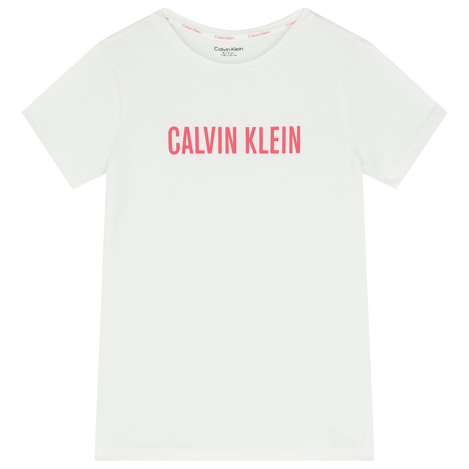 Girls Pink & White Logo T-Shirts ( 2-Pack ), 1, hi-res