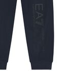 Boys Navy Blue Logo Joggers, 2, hi-res