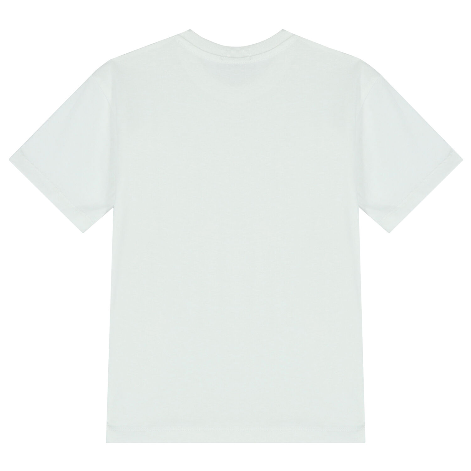 Boys White Logo T-Shirt, 1, hi-res