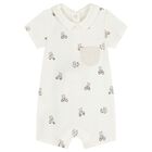 Baby Boys White Rompers ( 2-Pack ), 1, hi-res