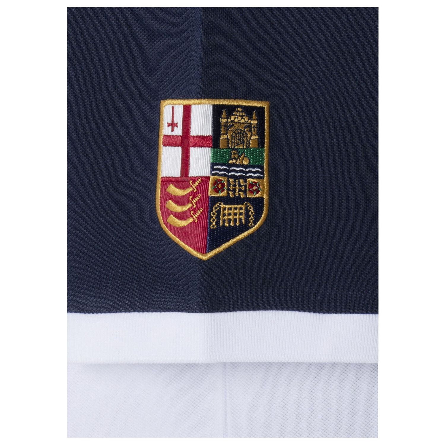 Boys White Logo Polo Shirt, 1, hi-res