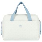 Ivory & Blue Stars Baby Changing Bag, 3, hi-res
