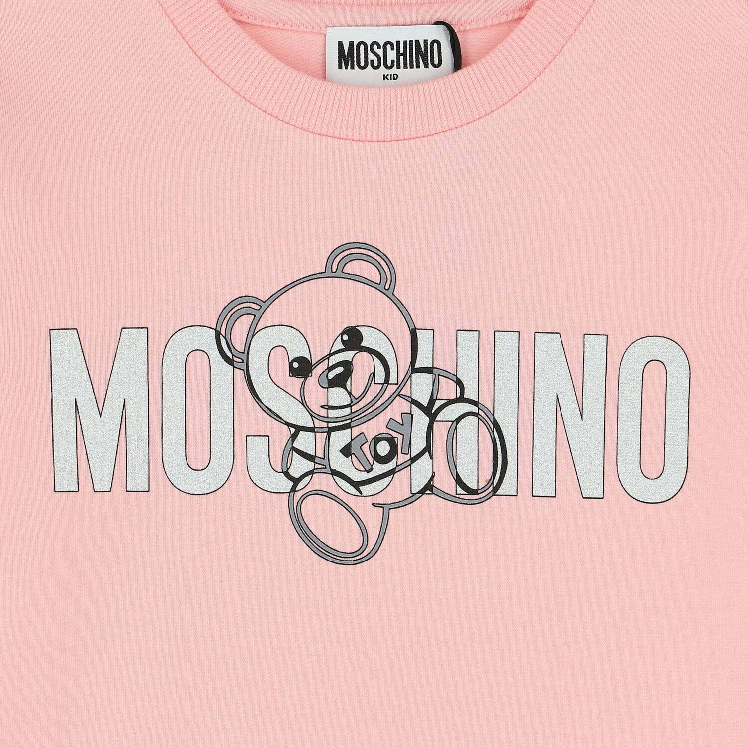 Pink Logo Long Sleeve Top, 3, hi-res image number null