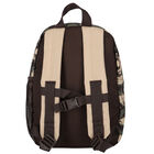 Khaki Green Camouflaged Logo Backpack 31CM, 1, hi-res