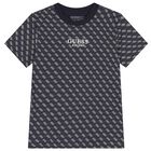 Boys Navy Blue Logo T-Shirt, 1, hi-res