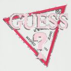 Girls White Logo T-Shirt, 1, hi-res