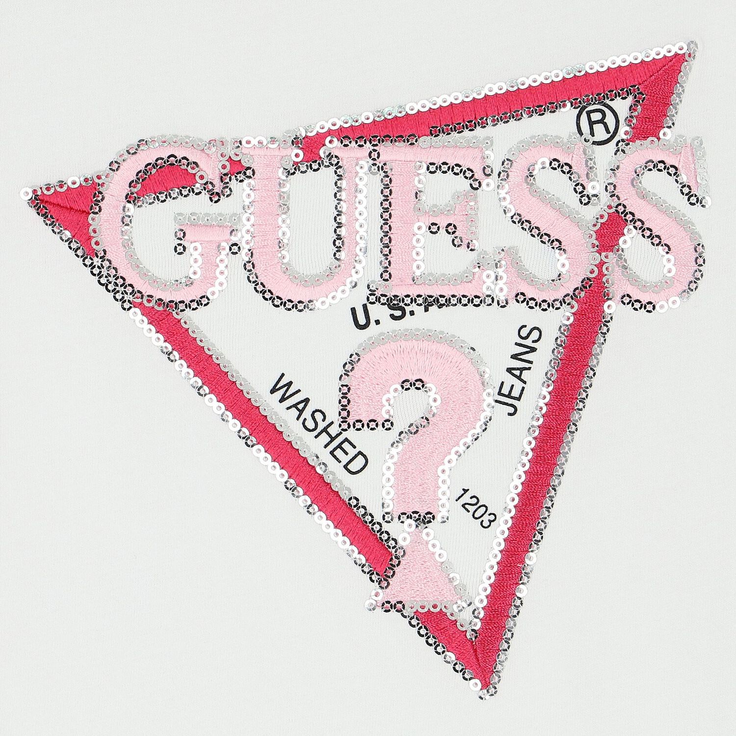 Girls White Logo T-Shirt, 1, hi-res image number null