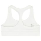Girls White Logo Bra Top, 2, hi-res