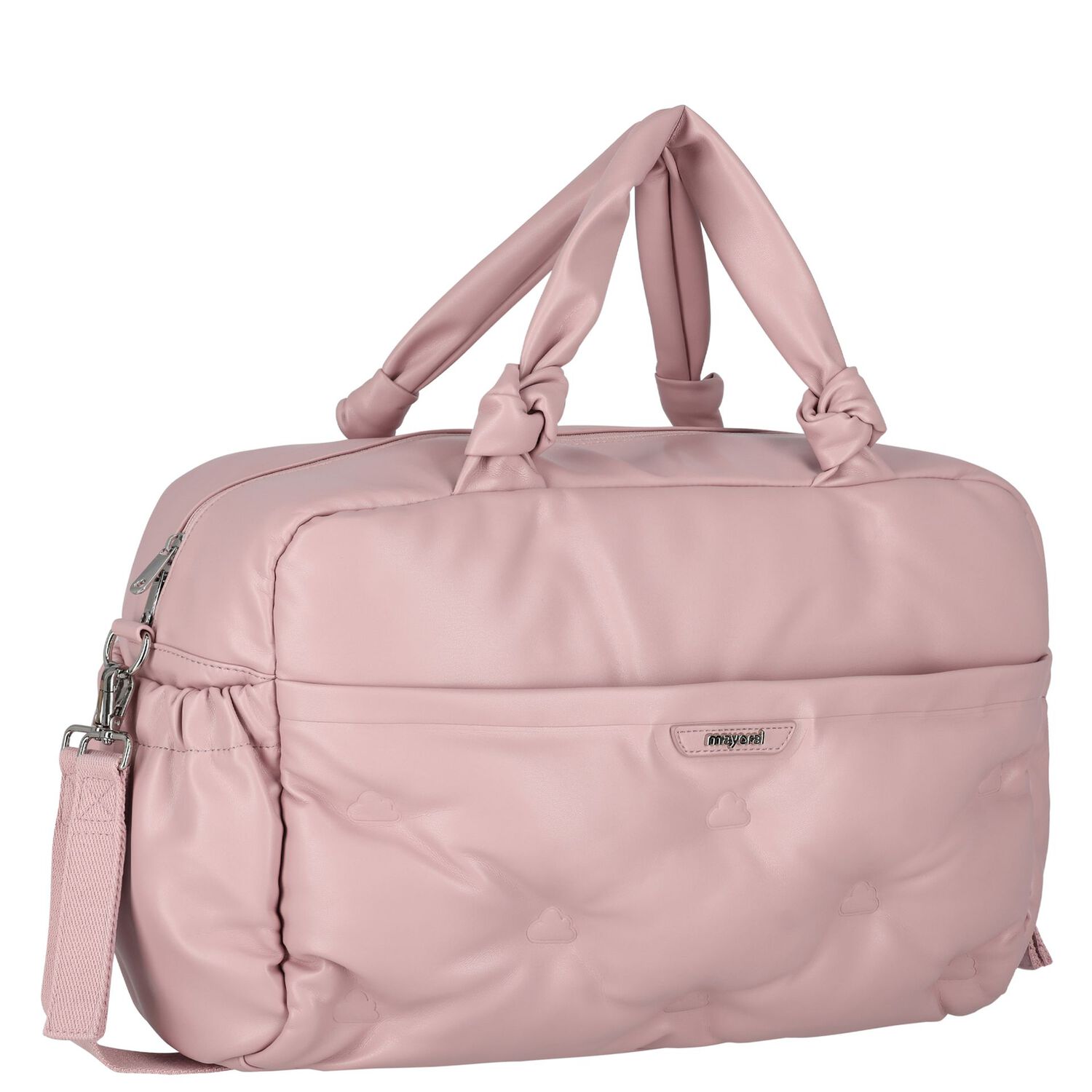Pink Quilted Baby Changing Bag, 2, hi-res image number null