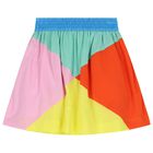 Girls Multi-Coloured Bow Skirt, 1, hi-res